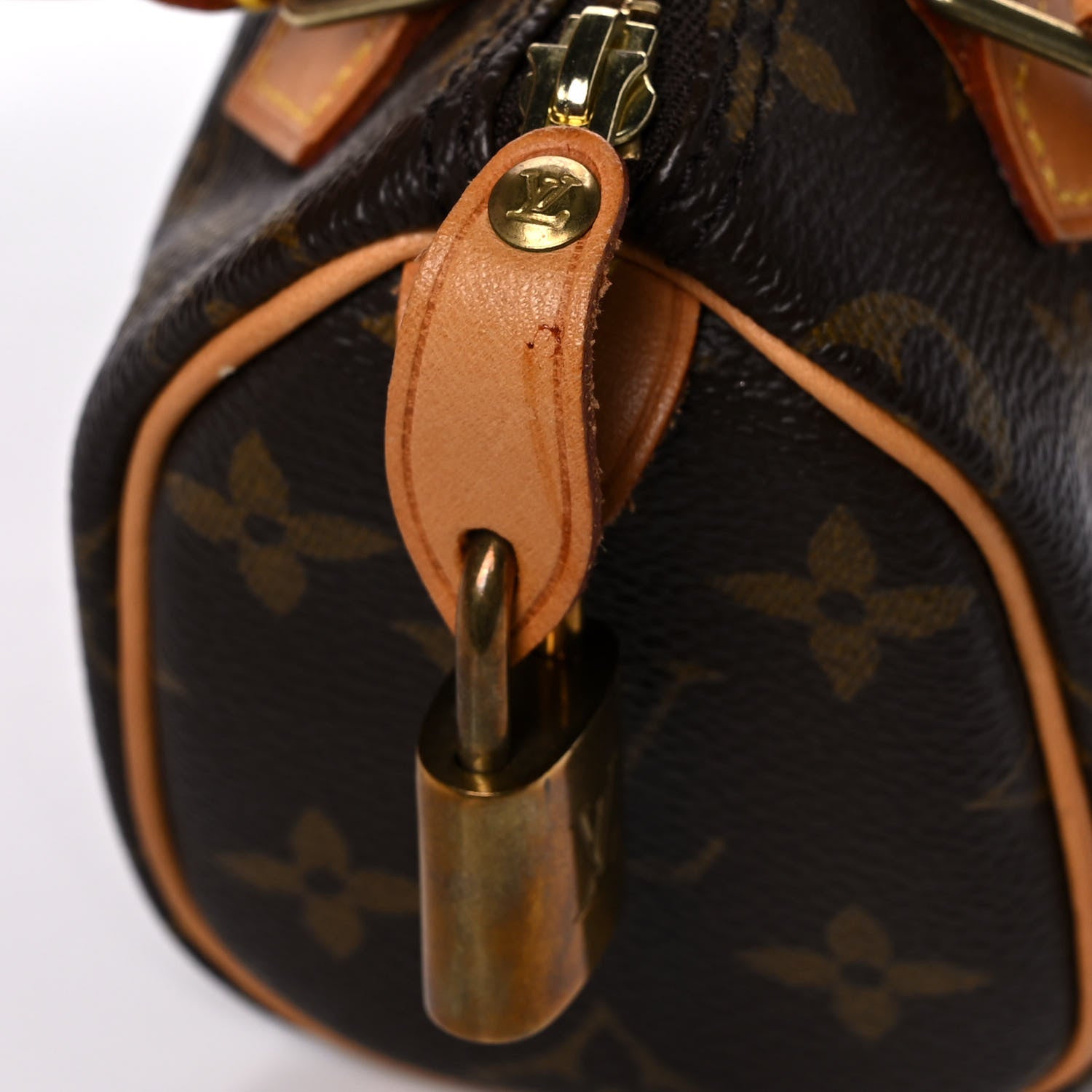 Louis Vuitton Monogram Mini Sac HL Speedy 13 of 14