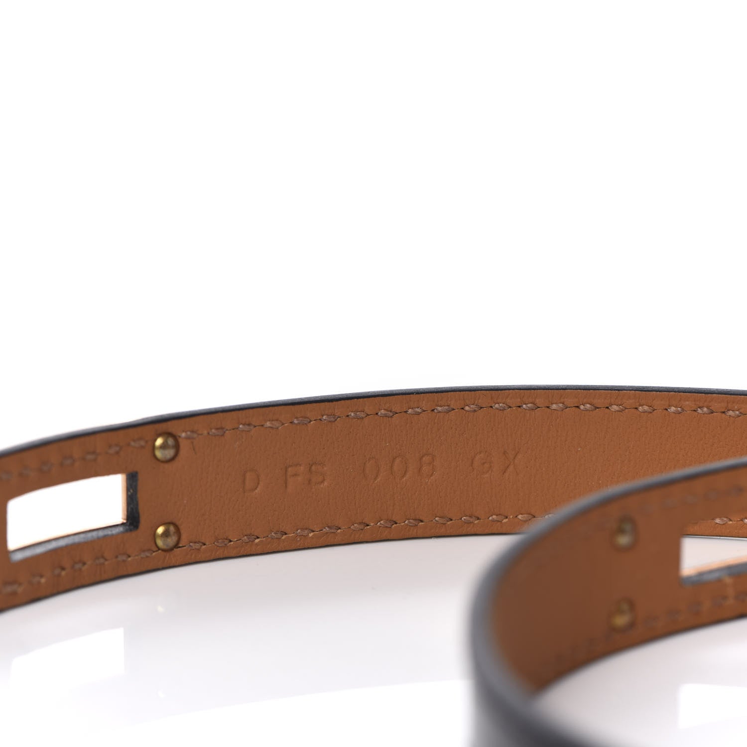 Hermes Box Kelly Double Tour Bracelet T2 Black 4 of 6