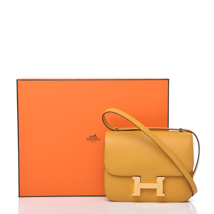 Hermes Epsom Constance 18 Jaune Ambre 11 of 11