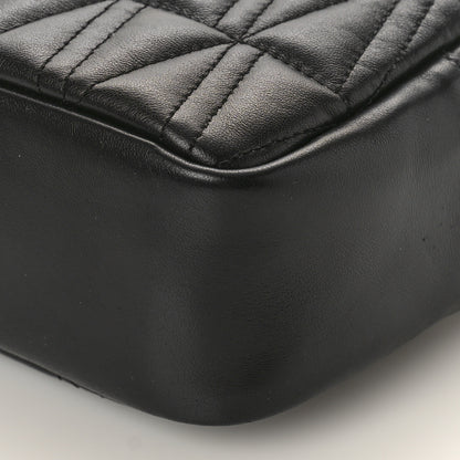 Versace Nappa Quilted Virtus Shoulder Bag Black 8 of 8