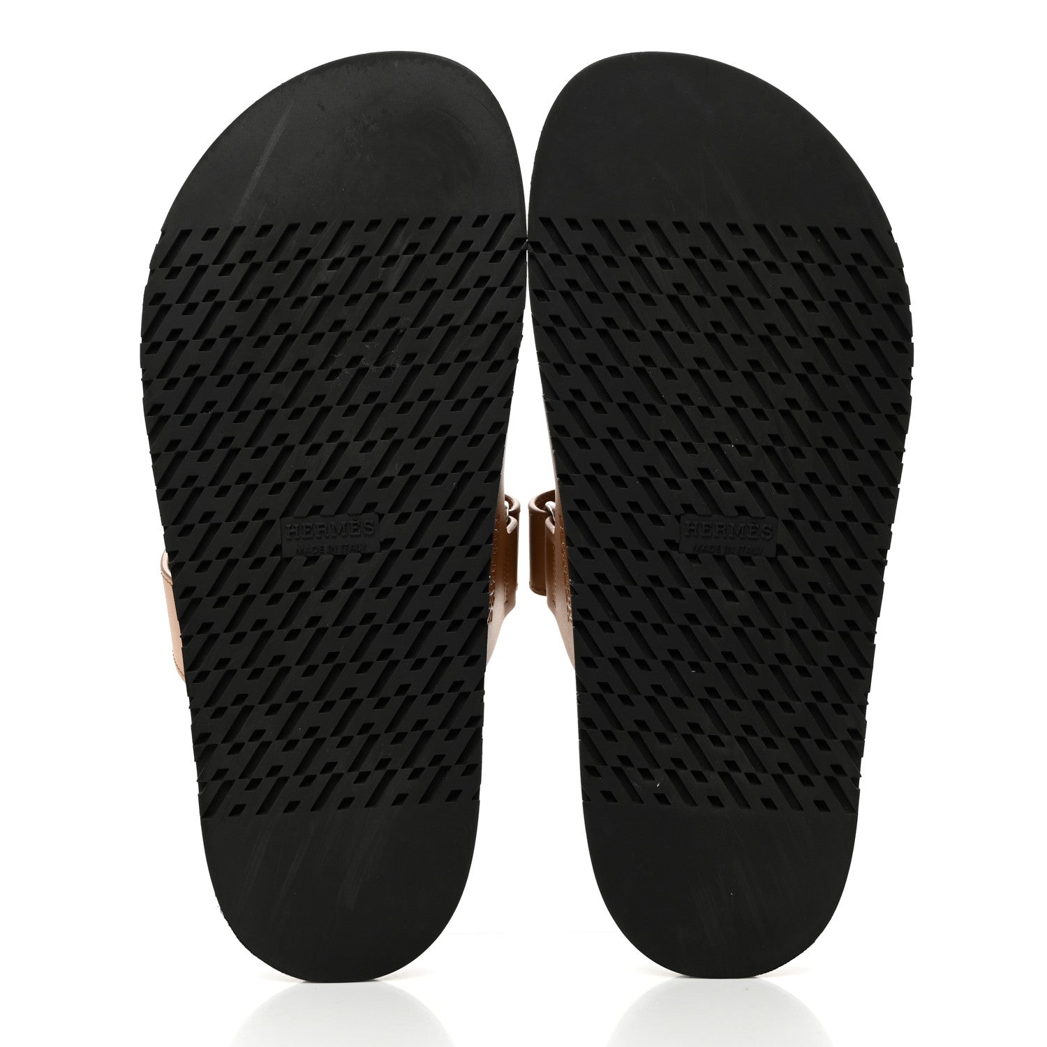 Hermes Calfskin Womens Chypre Sandals 39 Naturel 5 of 10
