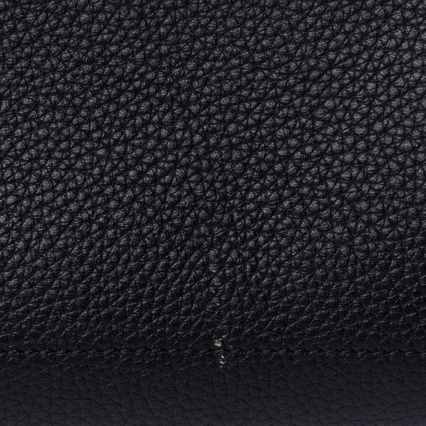 Drummed Calfskin Micro Luggage Black