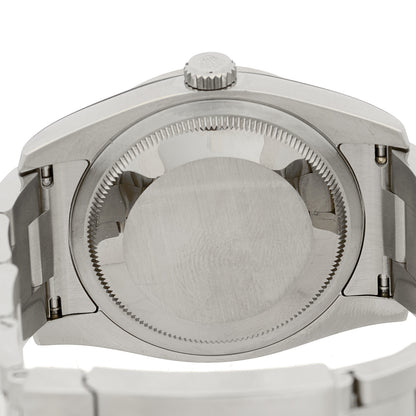 Rolex Stainless Steel Diamond Bezel 36mm Oyster Perpetual Datejust Watch Pink 116244 4 of 5