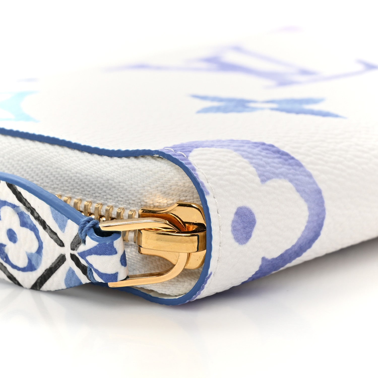 Louis Vuitton Monogram Giant By The Pool Zippy Wallet Resort Blue 12 of 12