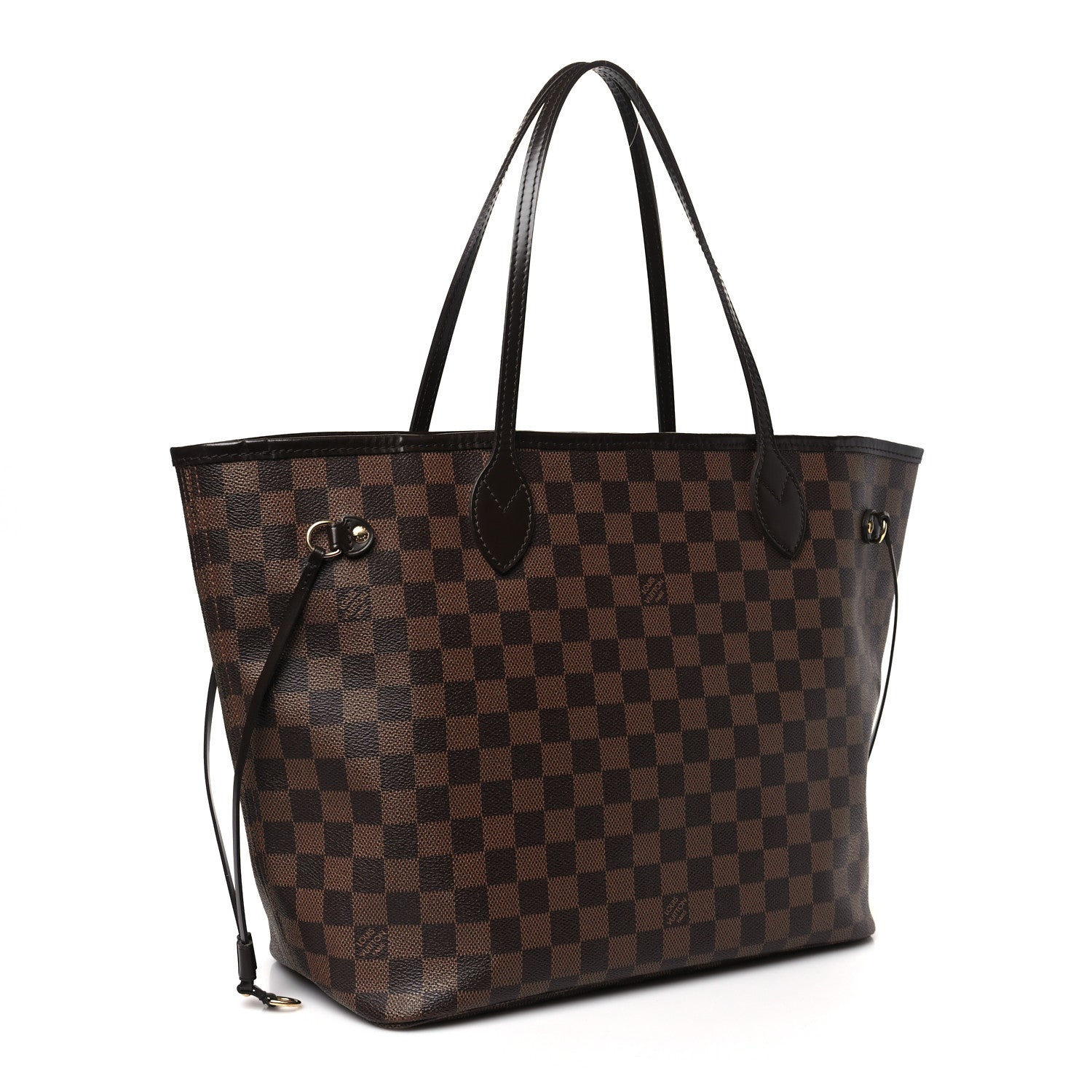 Louis Vuitton Damier Ebene Neverfull MM 3 of 8
