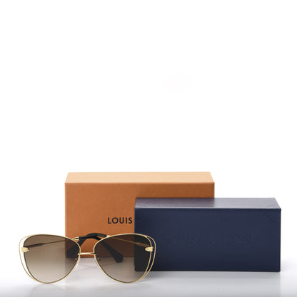 Louis Vuitton A Nous Deux Sunglasses Z1305E Gradient Brown 10 of 10