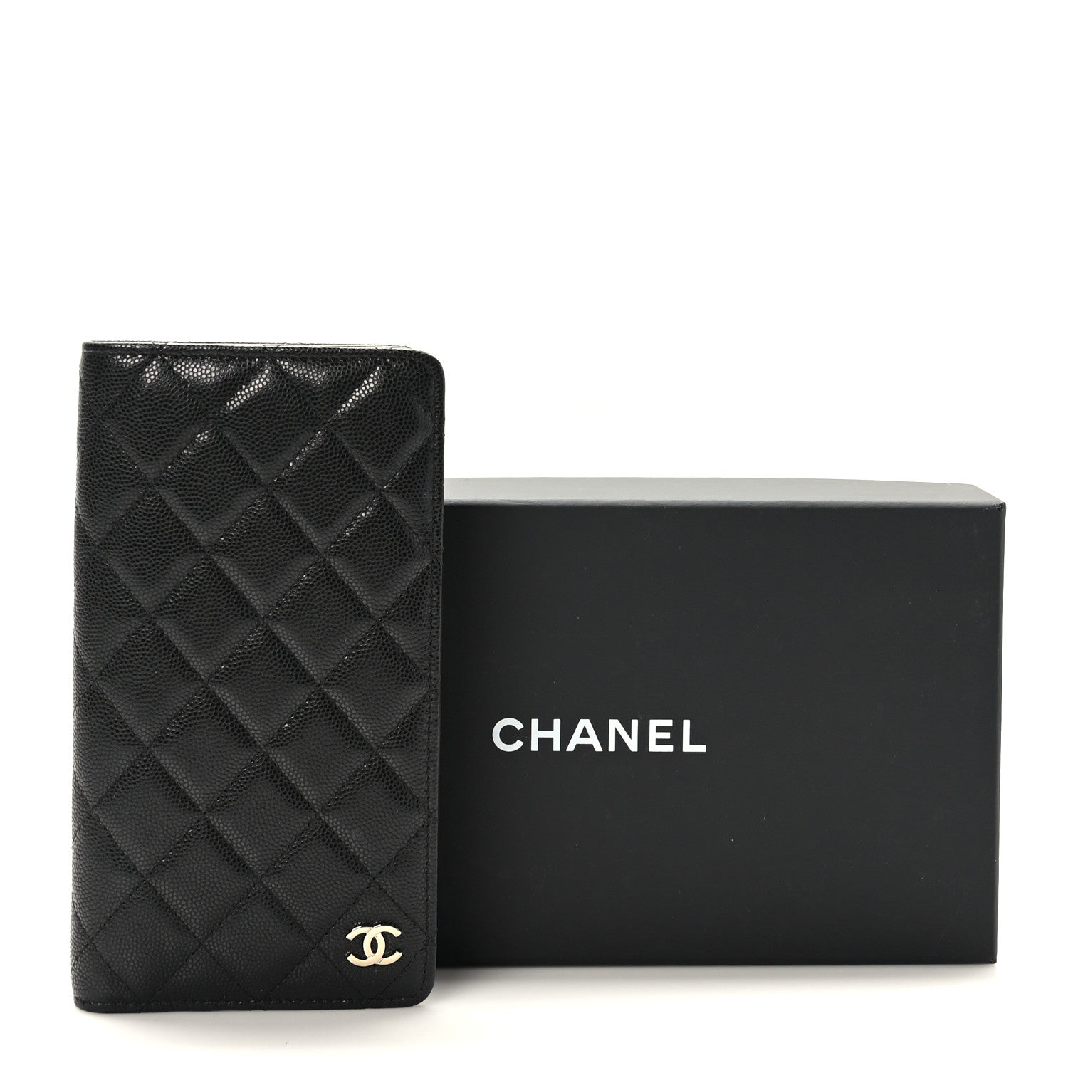 Chanel Caviar Quilted Medium Agenda Cover Black 10 of 10