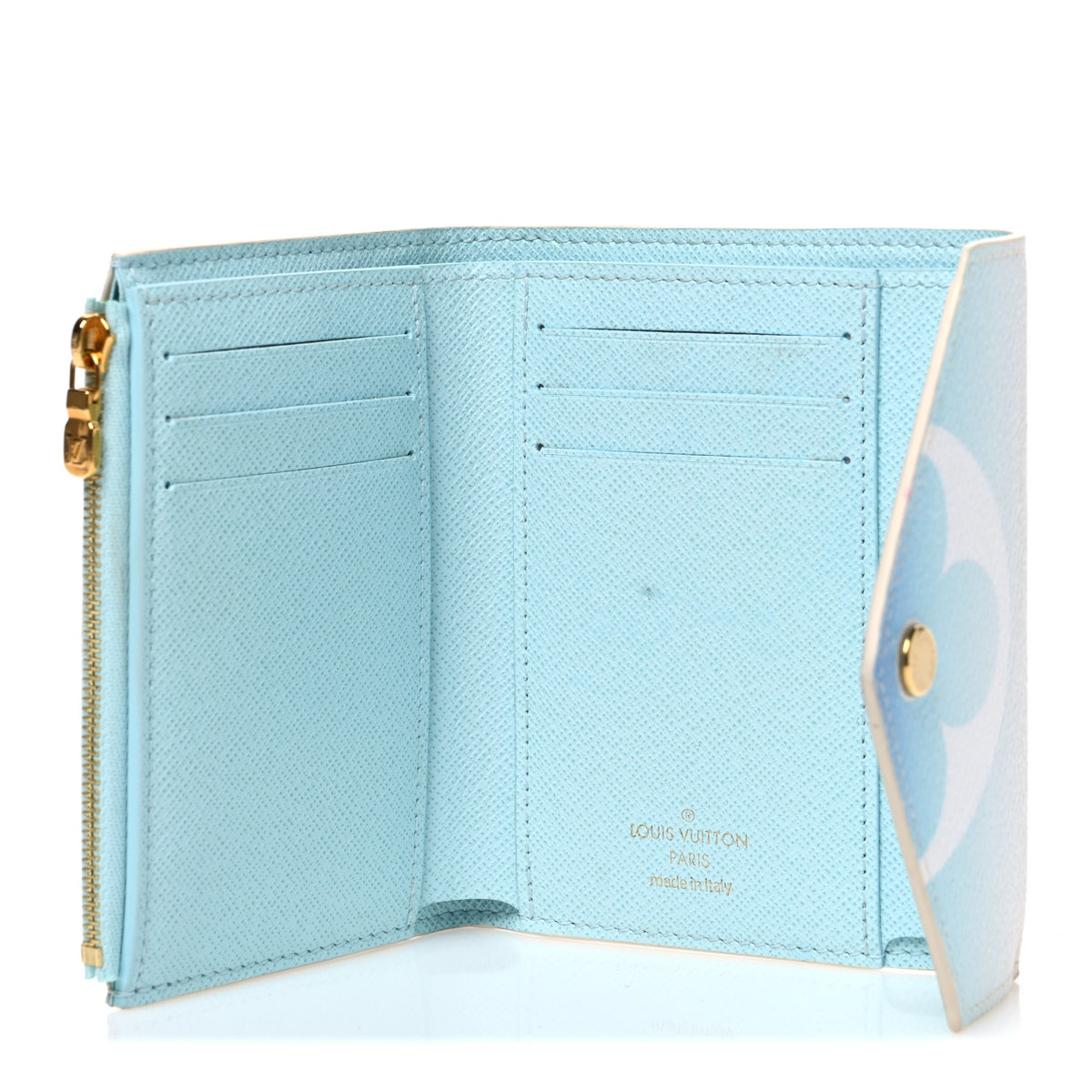 Monogram Giant By The Pool Victorine Wallet Blue