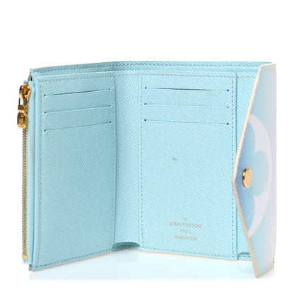 Louis Vuitton Monogram Giant By The Pool Victorine Wallet Blue 5 of 8