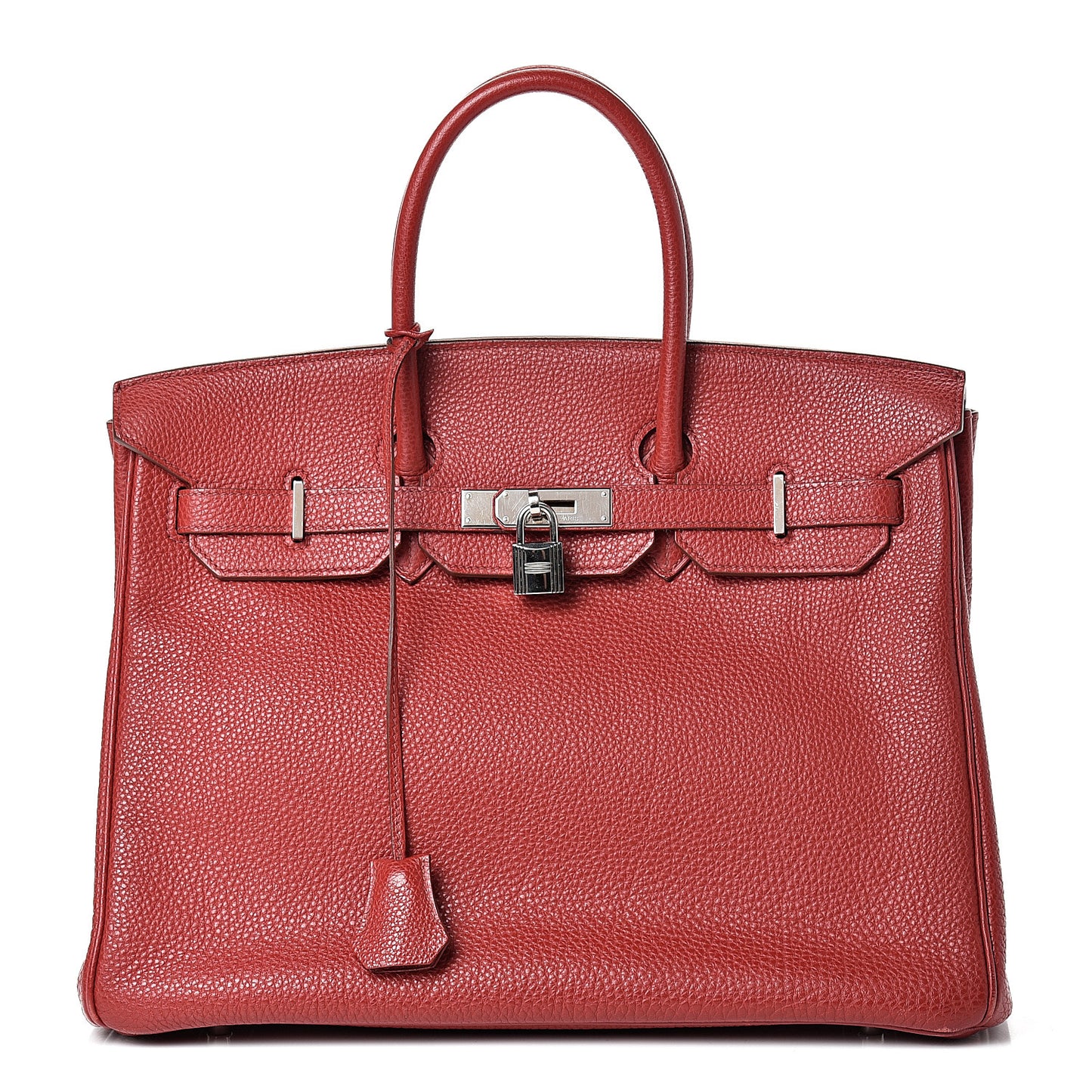Togo Birkin 35 Rouge Casaque