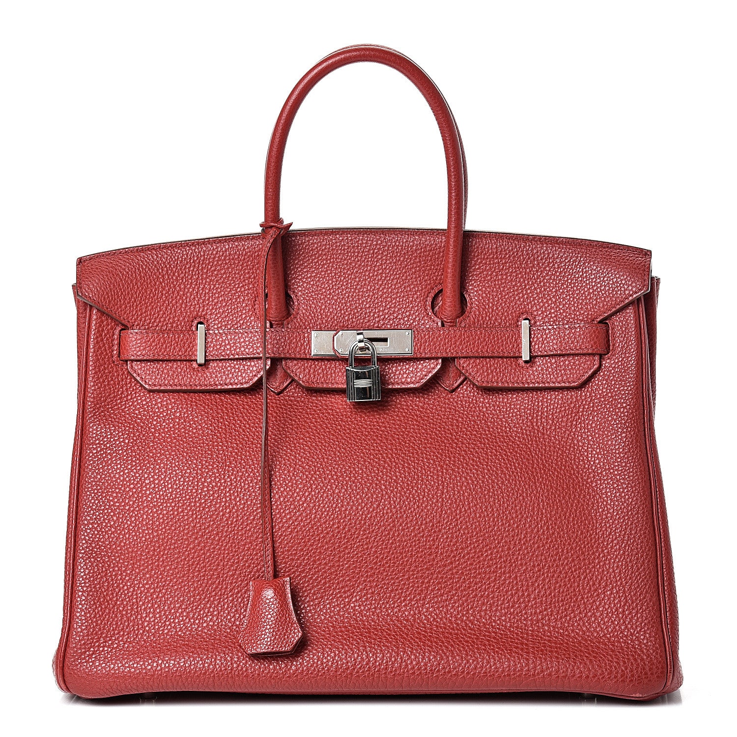 Hermes Togo Birkin 35 Rouge Casaque 1 of 42