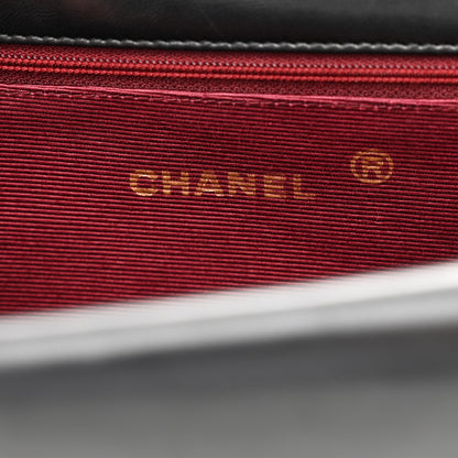 Chanel Lambskin Quilted Flap Bag Black 6 of 12