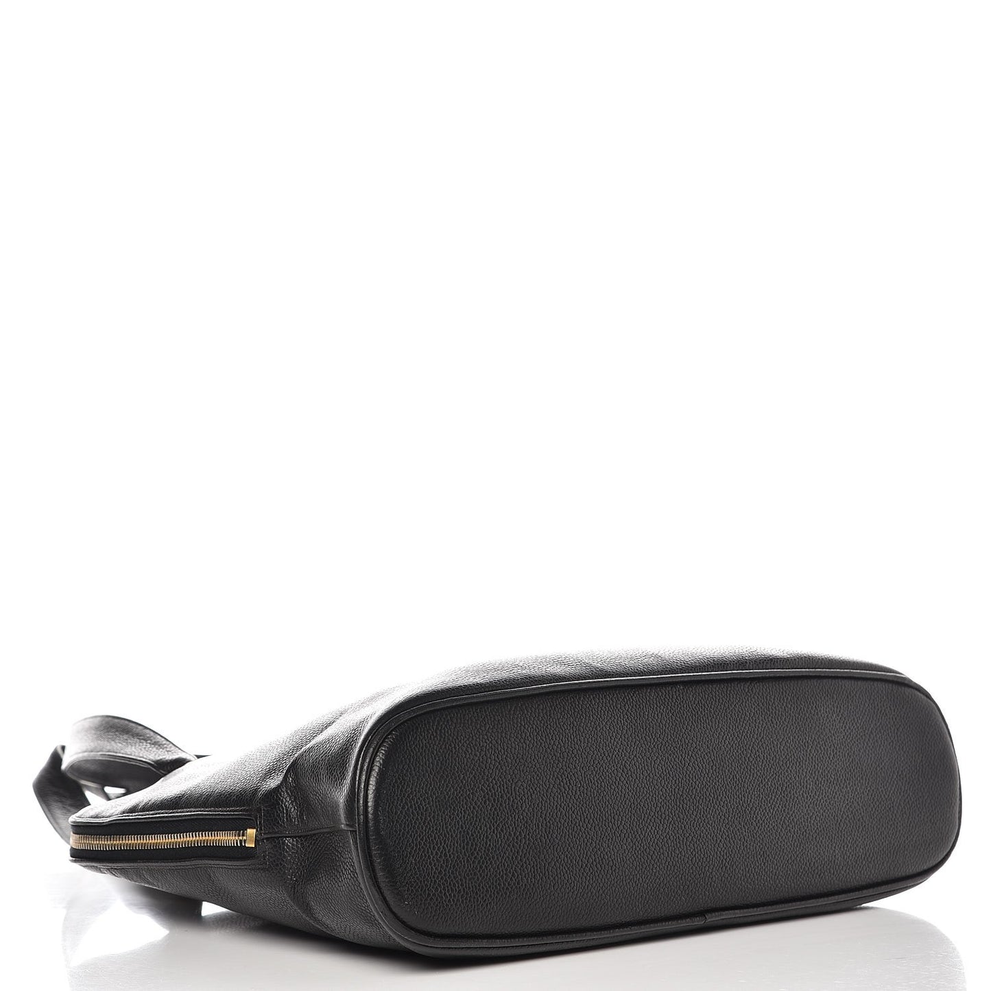 Caviar Large CC Shoulder Bag Black