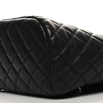 Chanel Calfskin Quilted Small Urban Spirit Backpack Black 10 of 10