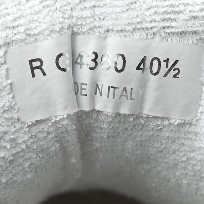 Chanel Suede Tweed Felt CC Sneakers 40.5 Beige 7 of 11