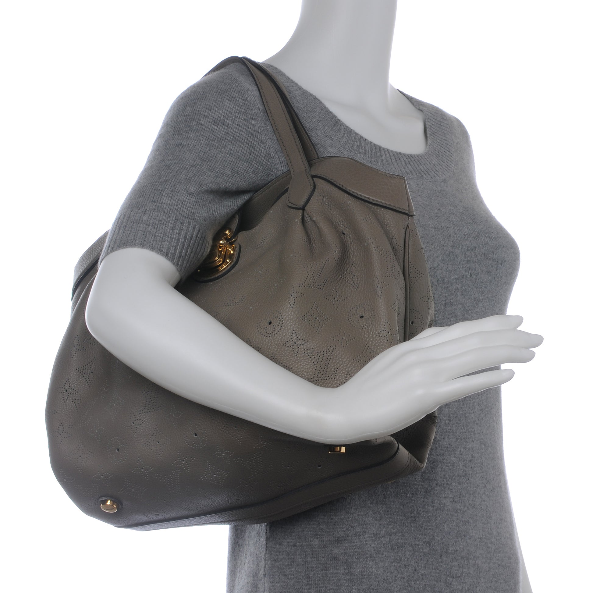 Louis Vuitton Mahina Cirrus PM Taupe 2 of 7