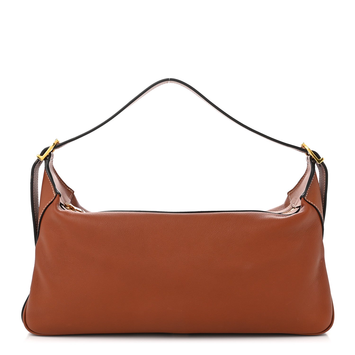 Celine Supple Calfskin Medium Romy Shoulder Bag Tan 1 of 11