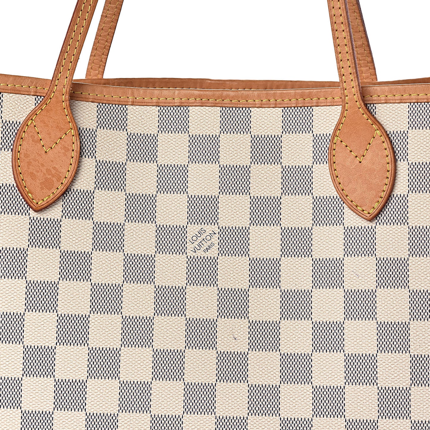 Damier Azur Neo Neverfull MM Rose Ballerine