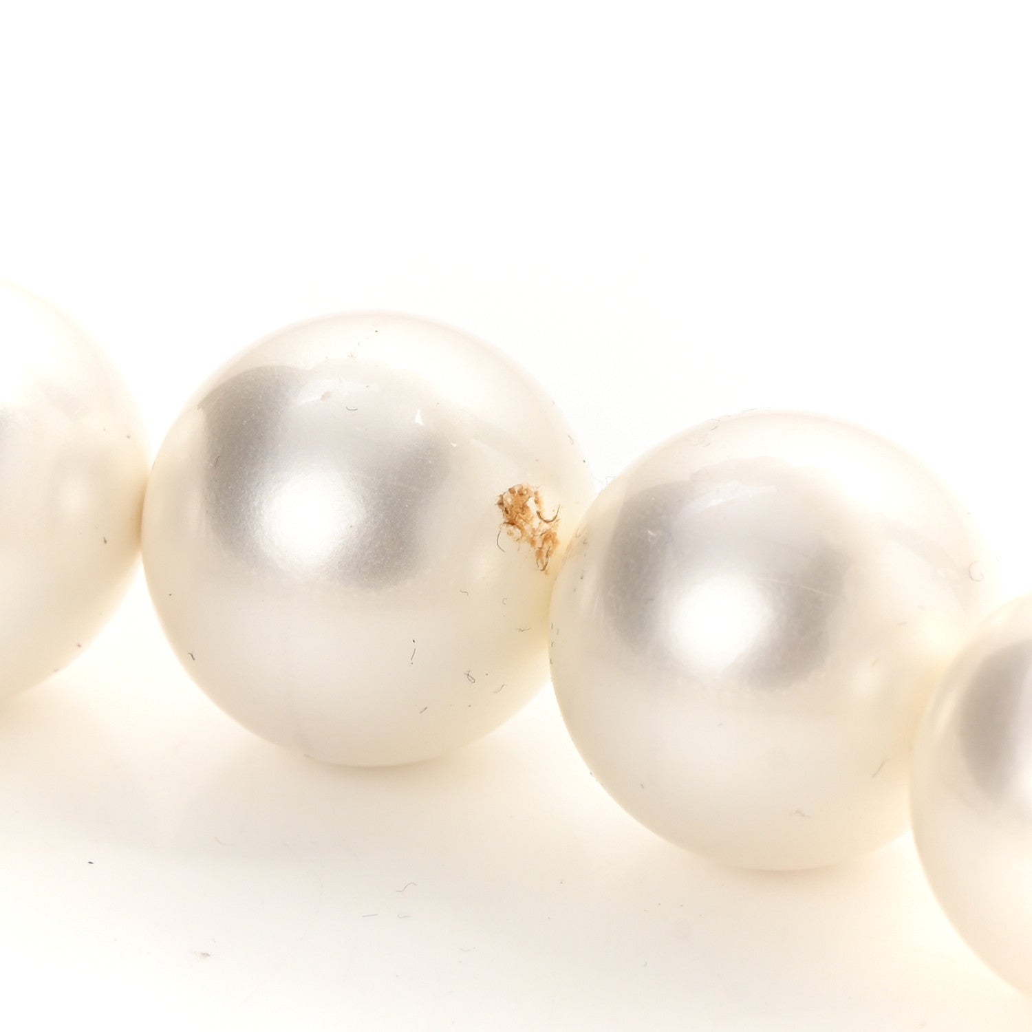 Chanel Calfskin Quilted Maxi Pearls Clutch With Chain Black 12 of 12