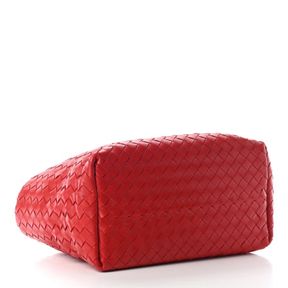 Bottega Veneta Nappa Intrecciato Tote Red 3 of 7
