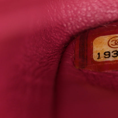 Chanel Patent Quilted Medium Double Flap Dark Pink 7 of 13