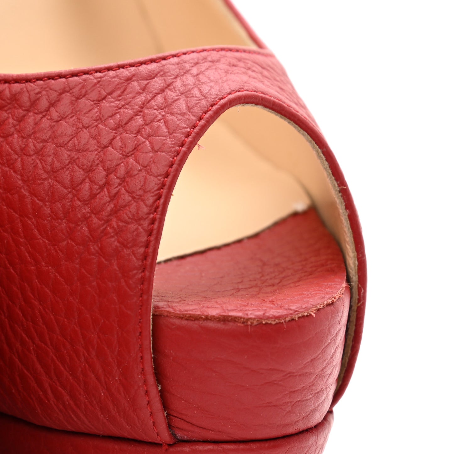 Calfskin Palais Royal 140 Pumps 37.5 Red