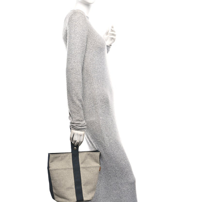 Hermes Toile Saxo PM Natural and Black 2 of 9