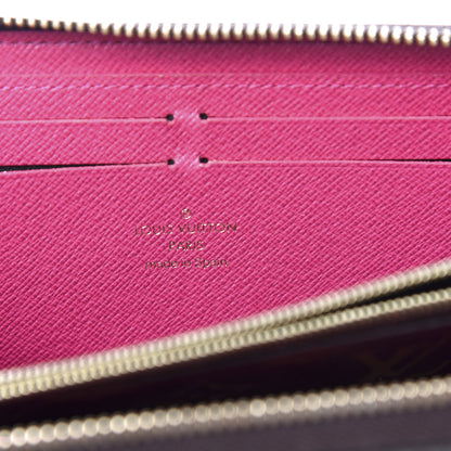 Louis Vuitton Monogram Clemence Wallet Hot Pink 8 of 12