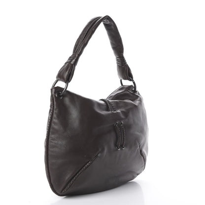 Bottega Veneta Nappa Hobo Ebano 2 of 8
