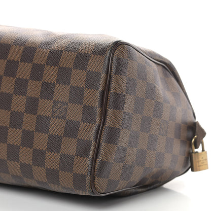 Louis Vuitton Damier Ebene Speedy 25 6 of 9