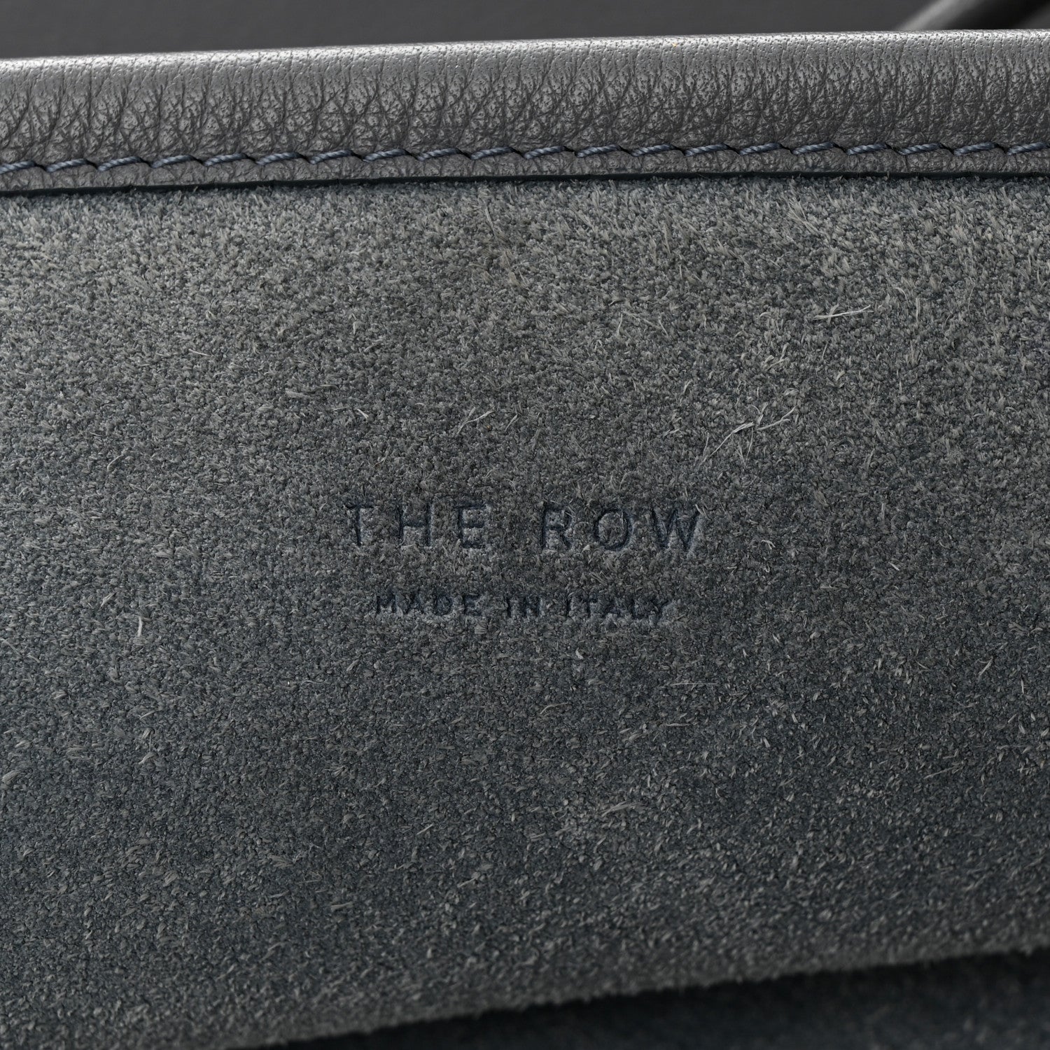 The Row Grained Calfskin Park Tote Three Grey 7 of 18