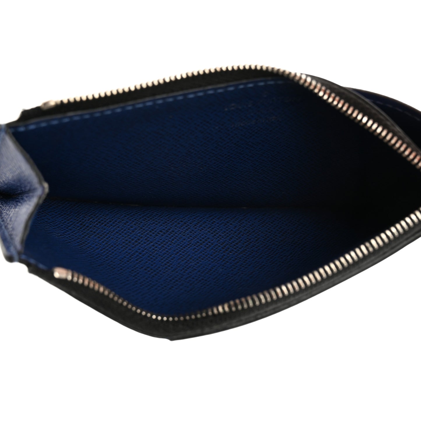 Monogram Taiga Coin Card Holder Cobalt