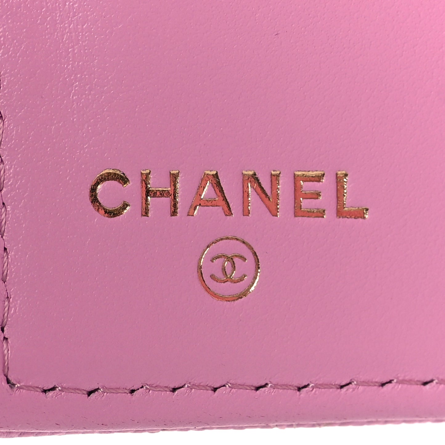 Caviar Quilted Medium Flap Wallet Pink