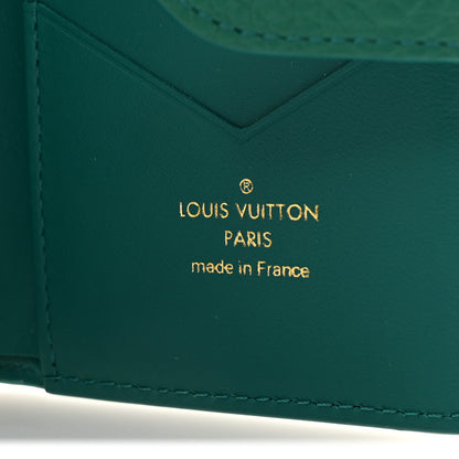 Louis Vuitton Taurillon Capucines Vertical Compact Wallet Green 6 of 7