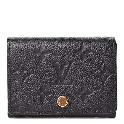 Louis Vuitton Empreinte Business Card Holder Black 1 of 7