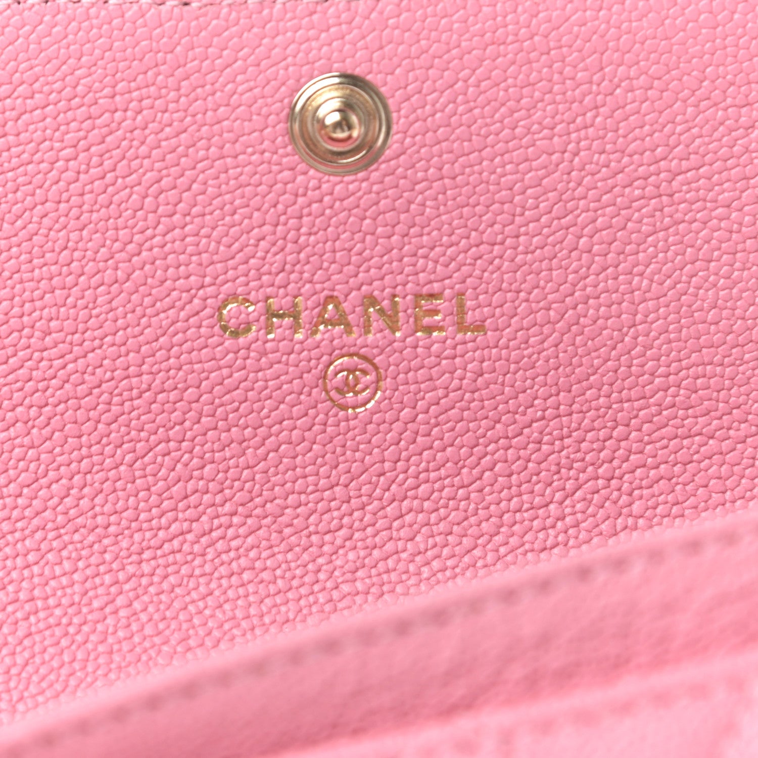 Chanel Caviar Quilted Boy Flap Card Holder Wallet Light Pink 6 of 7