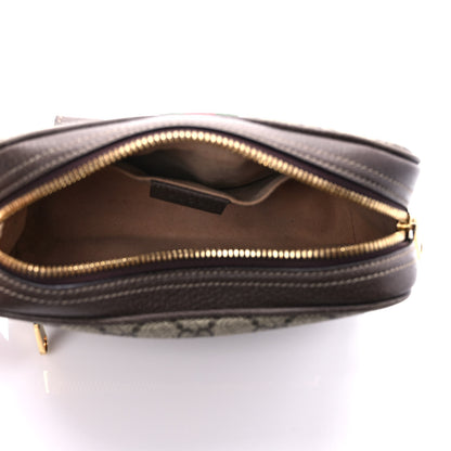 Gucci GG Supreme Monogram Web Small Ophidia Belt Bag 75 30 Dark Brown 5 of 10