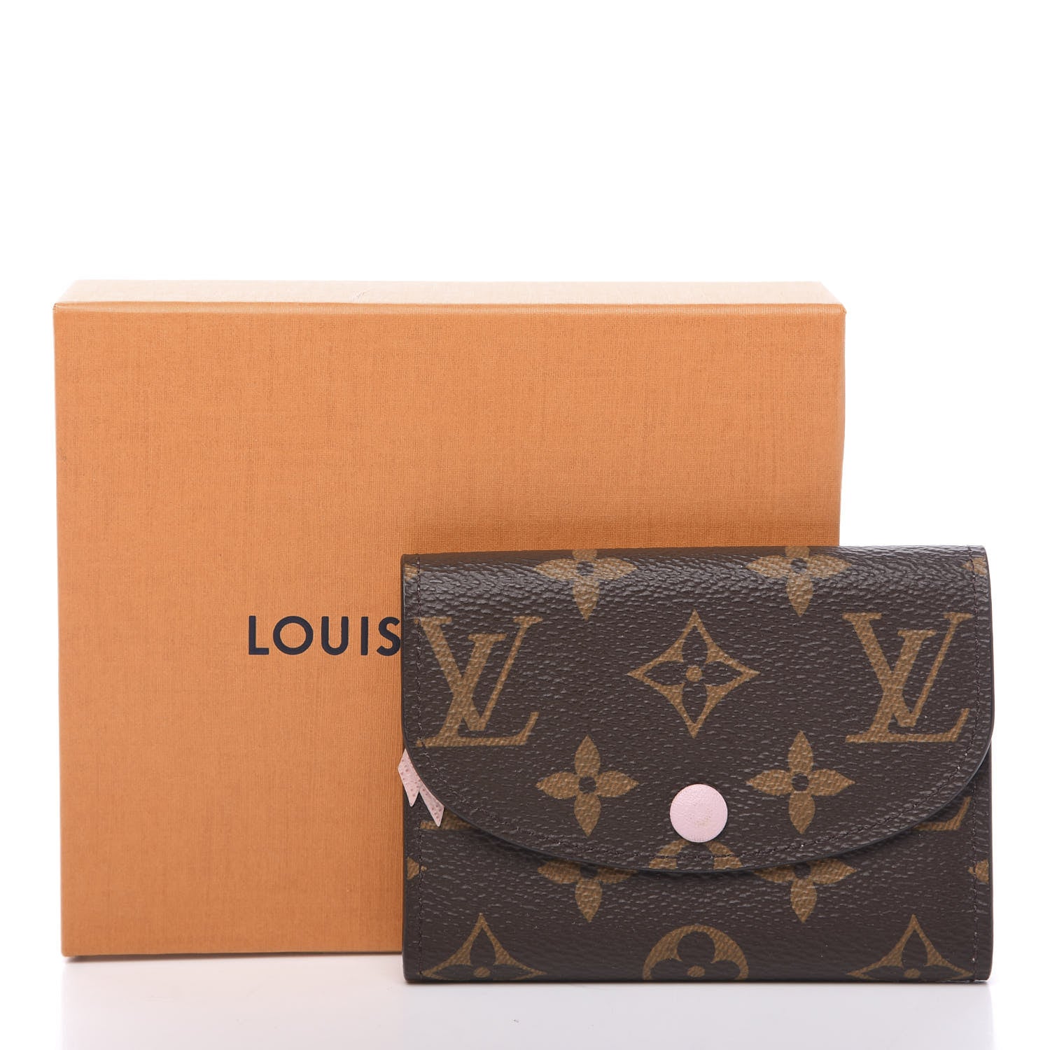 Louis Vuitton Monogram Rosalie Coin Purse Rose Ballerine 7 of 7