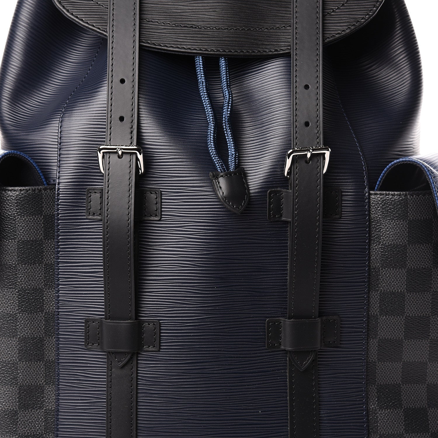 Louis Vuitton Epi Damier Cobalt Christopher Backpack PM 8 of 10
