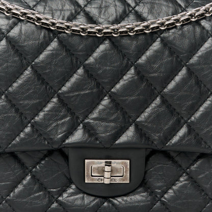 Chanel Aged Calfskin Quilted 2.55 Reissue 226 Flap Black 8 of 10
