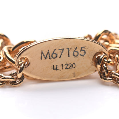Louis Vuitton LV And Me Letter H Bracelet Gold 4 of 6