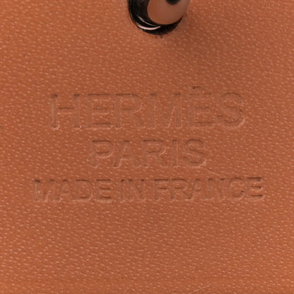 Hermes Toile Quadrille Vache Hunter Herbag Zip Retourne 31 PM Black White Desert Natural 7 of 14