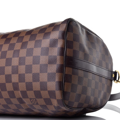 Louis Vuitton Damier Ebene Speedy Bandouliere 30 10 of 15