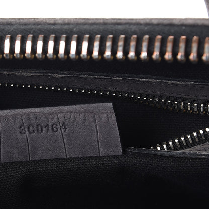 Givenchy Nubuck Crocodile Embossed Medium Antigona Washed Black 7 of 14