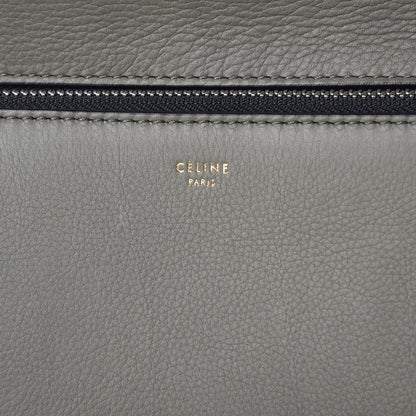 Celine Calfskin Medium Edge Shoulder Bag Khaki 6 of 10