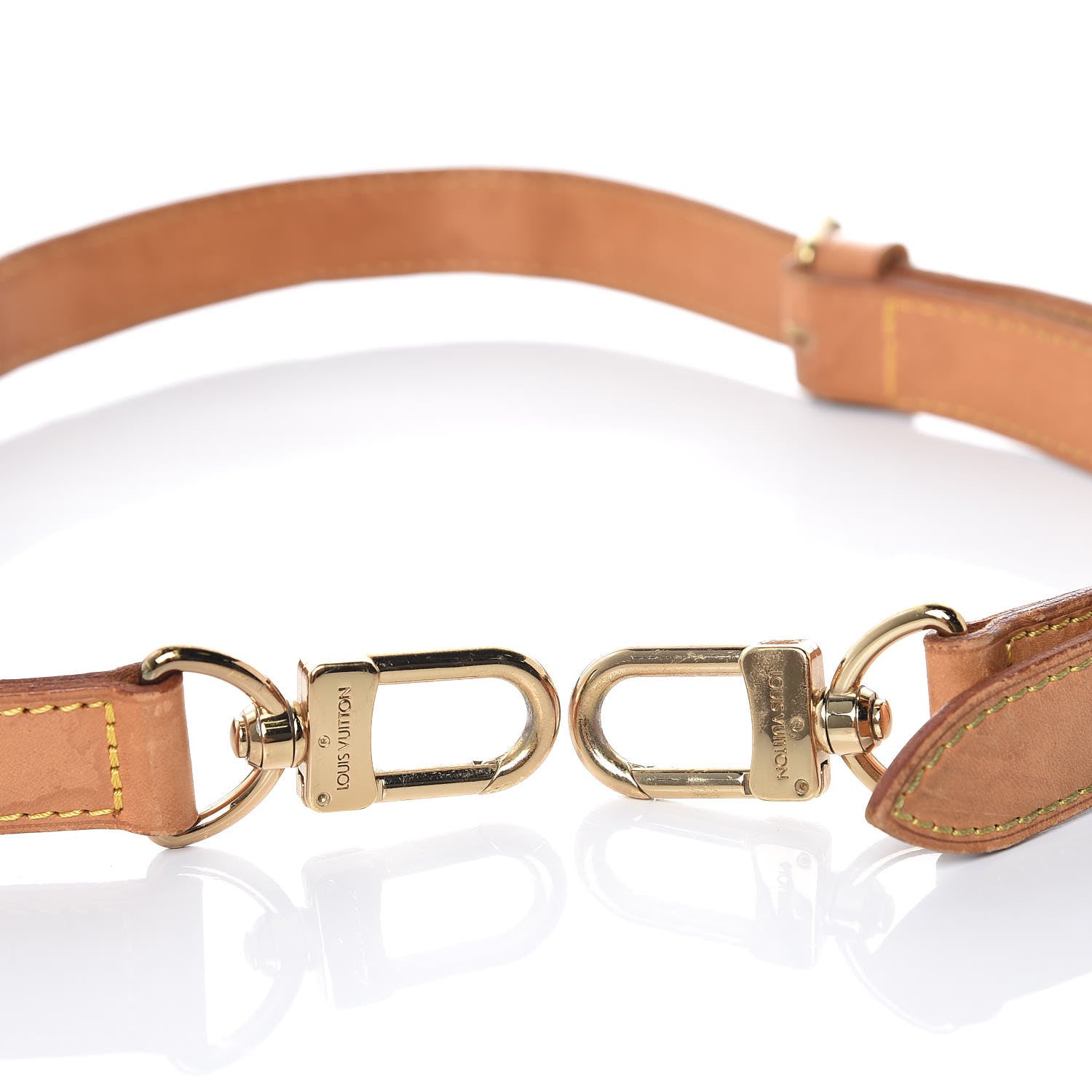 Louis Vuitton Vachetta 25mm Adjustable Keepall Shoulder Strap 4 of 5
