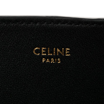 Celine Smooth Calfskin Triomphe Small Louise Bag Black 6 of 11