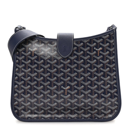 Goyard Goyardine Musette PM Bag Navy 1 of 9