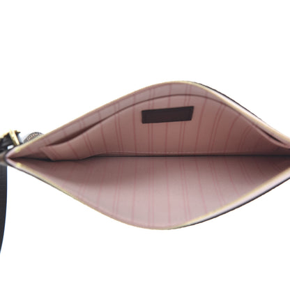 Louis Vuitton Damier Ebene Neverfull MM GM Pochette Rose Ballerine 4 of 9