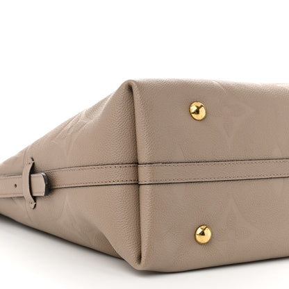 Louis Vuitton Empreinte Monogram Giant Carryall MM Tourterelle 8 of 9
